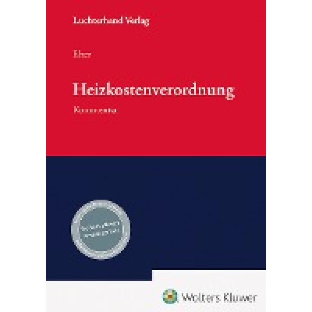 Elzer, Oliver: Heizkostenverordnung