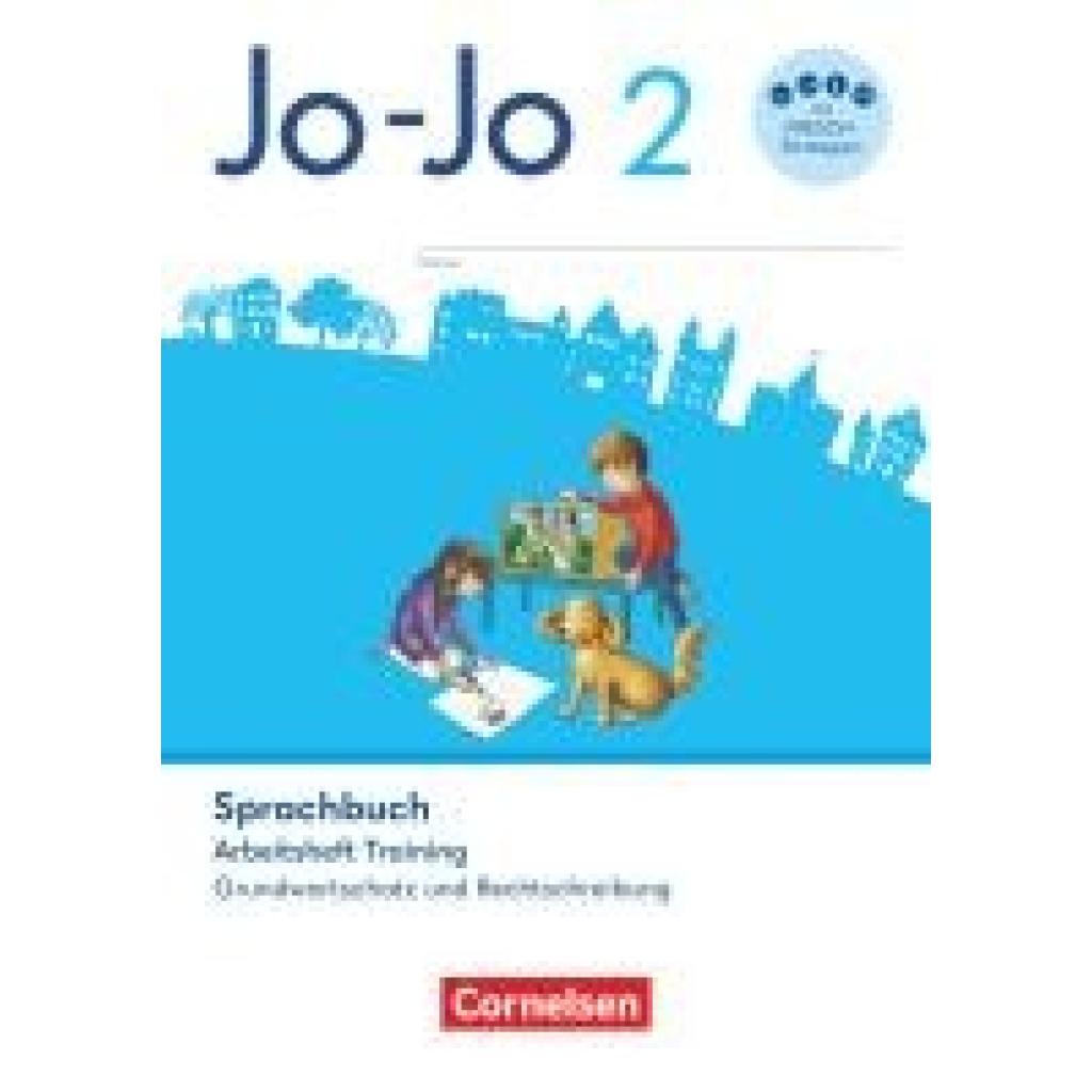 Jo-Jo Sprachbuch 2. Schuljahr. Arbeitsheft Training: Grundwortschatz und Rechtschreibung