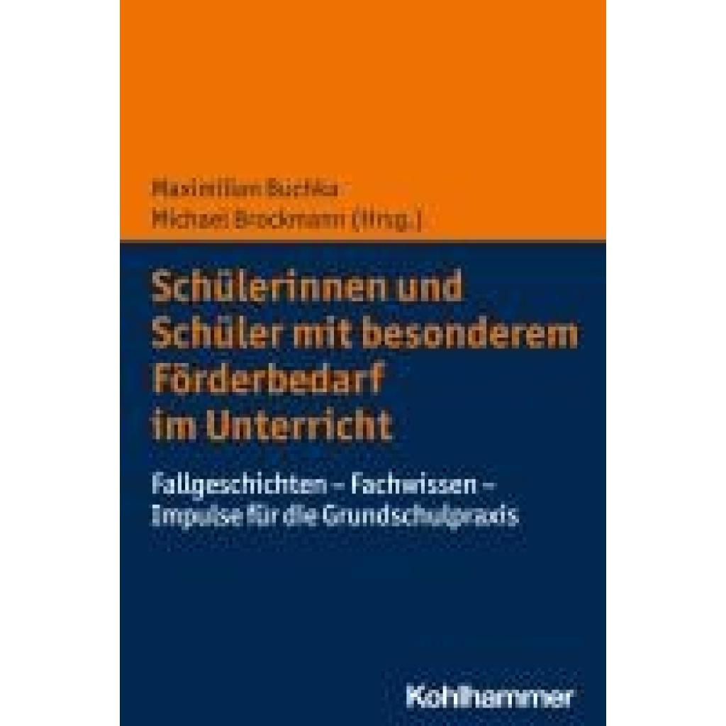 9783170421523 - Schülerinnen und Schüler mit besonderem Förderbedarf im Unterricht Kartoniert (TB)