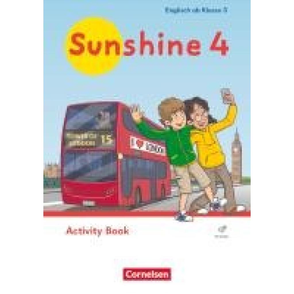 9783066000481 - Sunshine - Englisch ab Klasse 3 - Ausgabe 2023 - 4 Schuljahr Activity Book - Mit Audios (Webcode) 9783066000481 - Sunshine - Englisch ab Klasse 3 - Ausgabe 2023 - 4 Schuljahr Activity Book - Mit Audios (Webcode)
