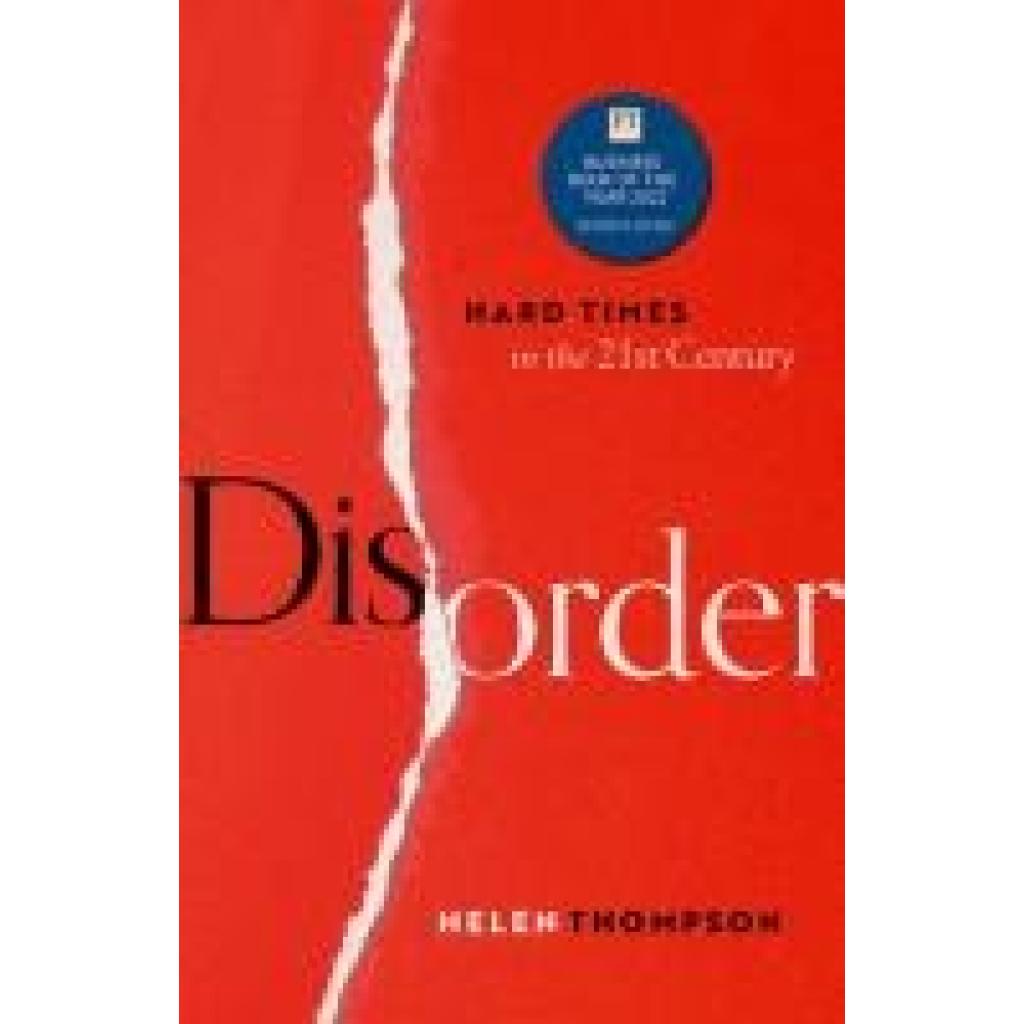9780198865018 - Disorder - Helen Thompson Taschenbuch