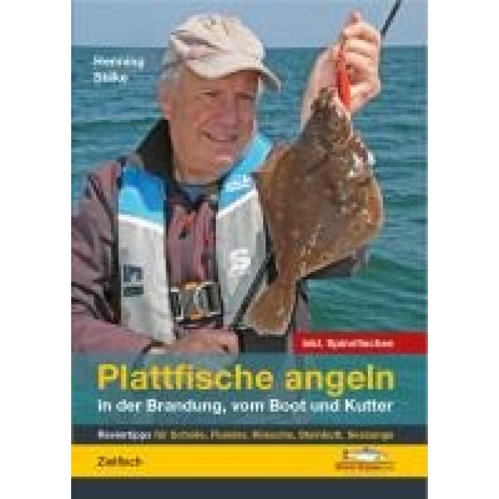 9783942366380 - Plattfische angeln in der Brandung vom Boot und Kutter - Henning Stilke Gebunden