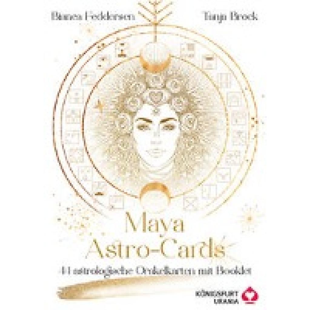 9783868268003 - Maya-Astro-Cards 44 astrologische Orakelkarten mit Booklet m 1 Buch m 44 Beilage 2 Teile - Bianca Feddersen Tanja Brock Gebunden