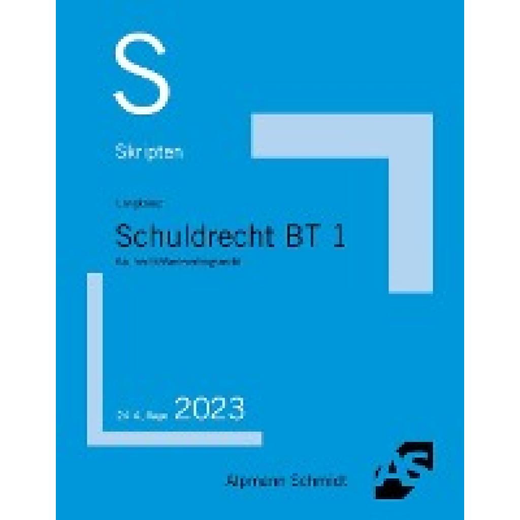 9783867528801 - Langkamp Tobias Skript Schuldrecht BT 1 9783867528801 - Langkamp Tobias Skript Schuldrecht BT 1