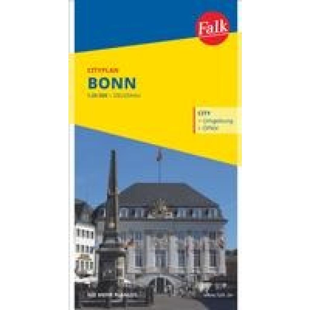 9783827900333 - Falk Cityplan   Falk Cityplan Bonn 120000 Karte (im Sinne von Landkarte)