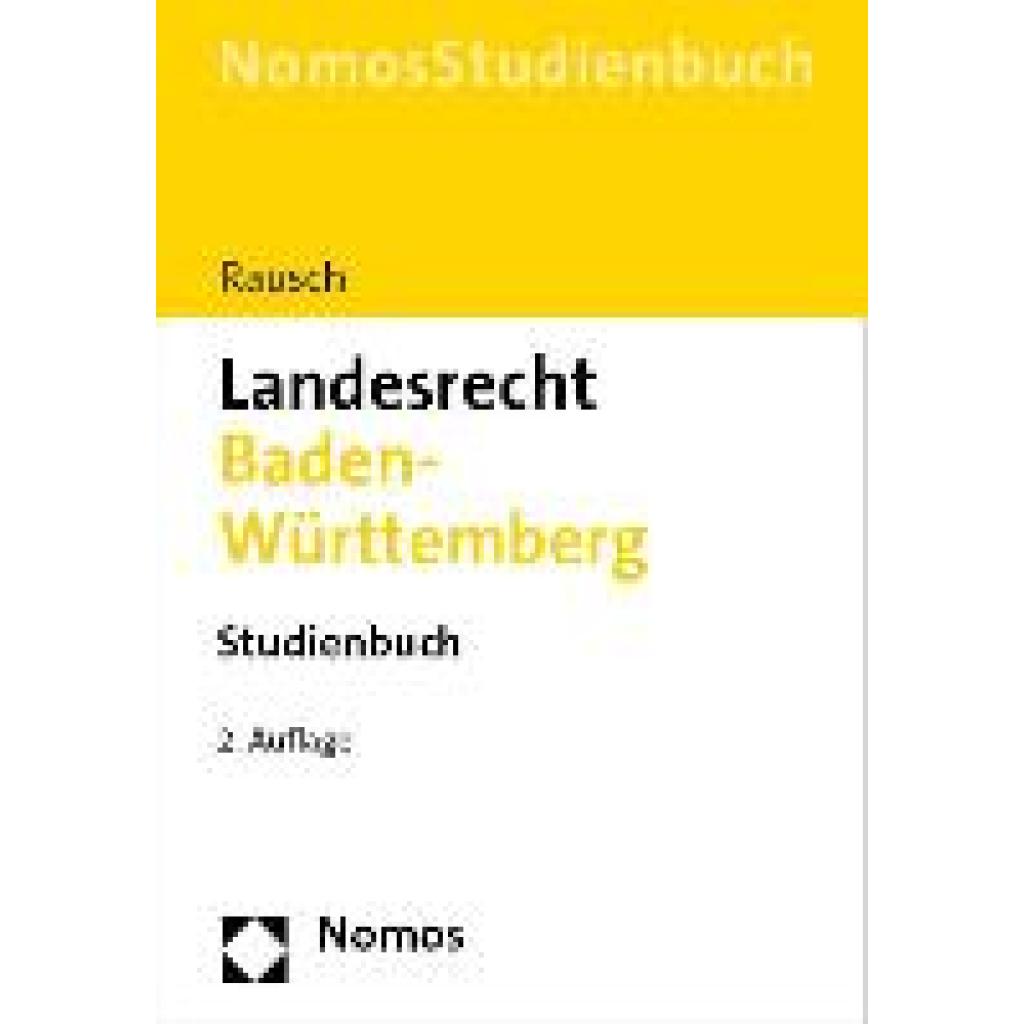 9783756000623 - Landesrecht Baden-Württemberg - Jan-Dirk Rausch Kartoniert (TB)