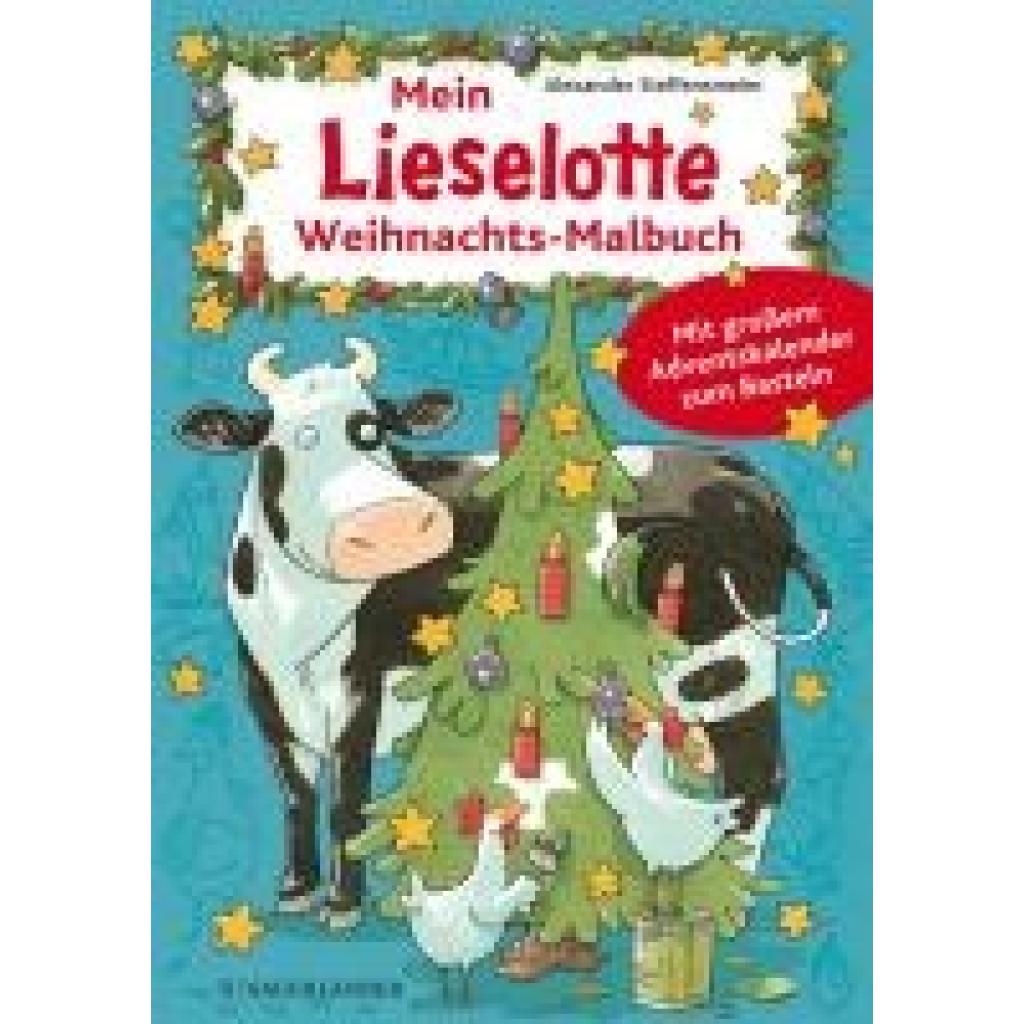 9783737372374 - Mein Lieselotte Weihnachts-Malbuch - Alexander Steffensmeier Kartoniert (TB)