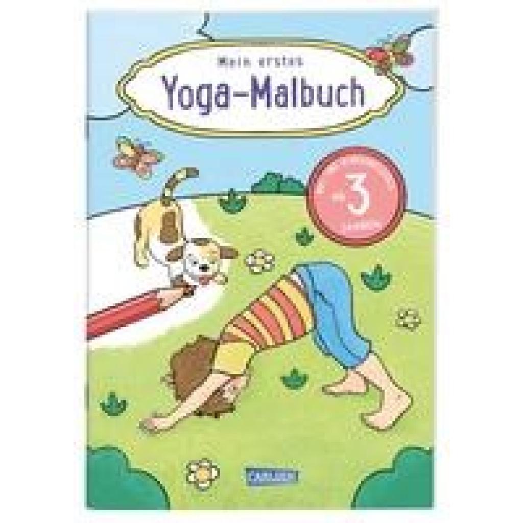 9783551191601 - Mein erstes Yoga-Malbuch - Anja Meister Kartoniert (TB)