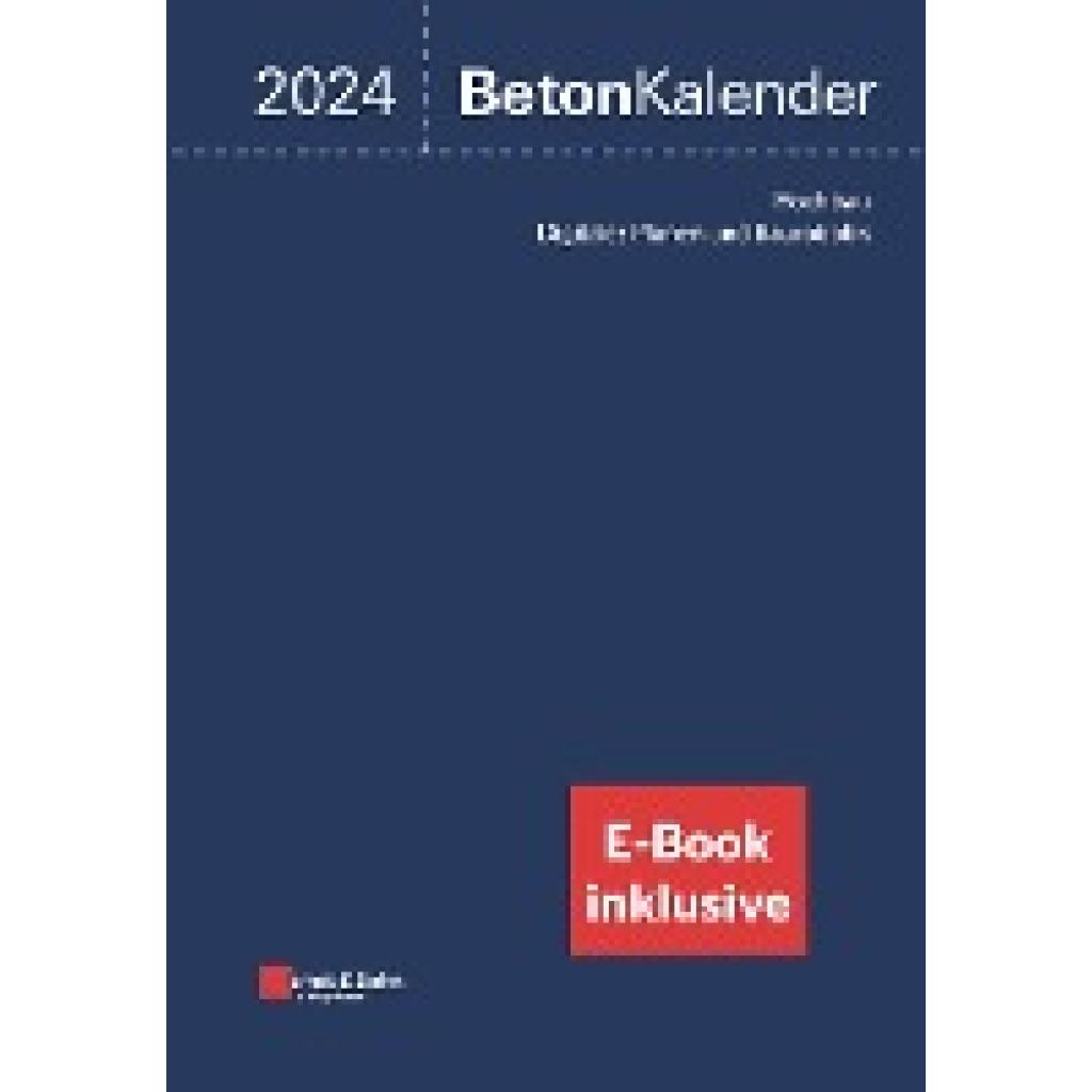 Beton-Kalender 2024 (E-Bundle)