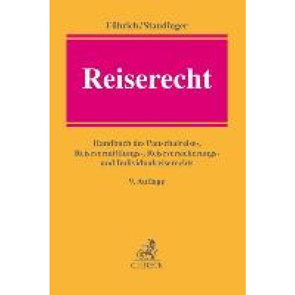 Führich, Ernst: Reiserecht