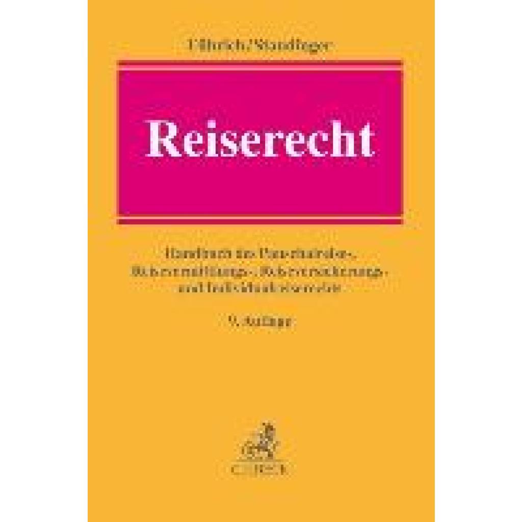 9783406786891 - Führich Ernst Reiserecht