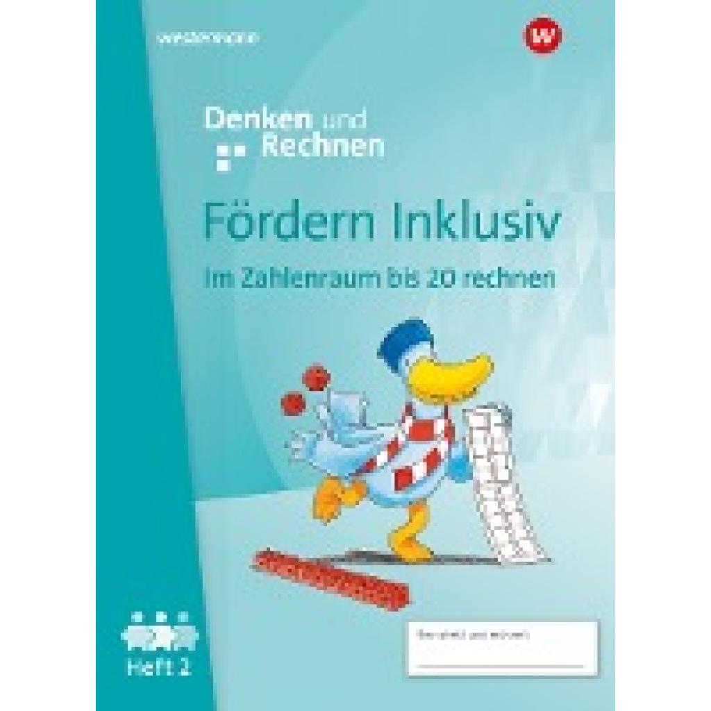 9783141057027 - Fördern Inklusiv Heft 2 Zahlenraum bis 20 Denken und Rechnen
