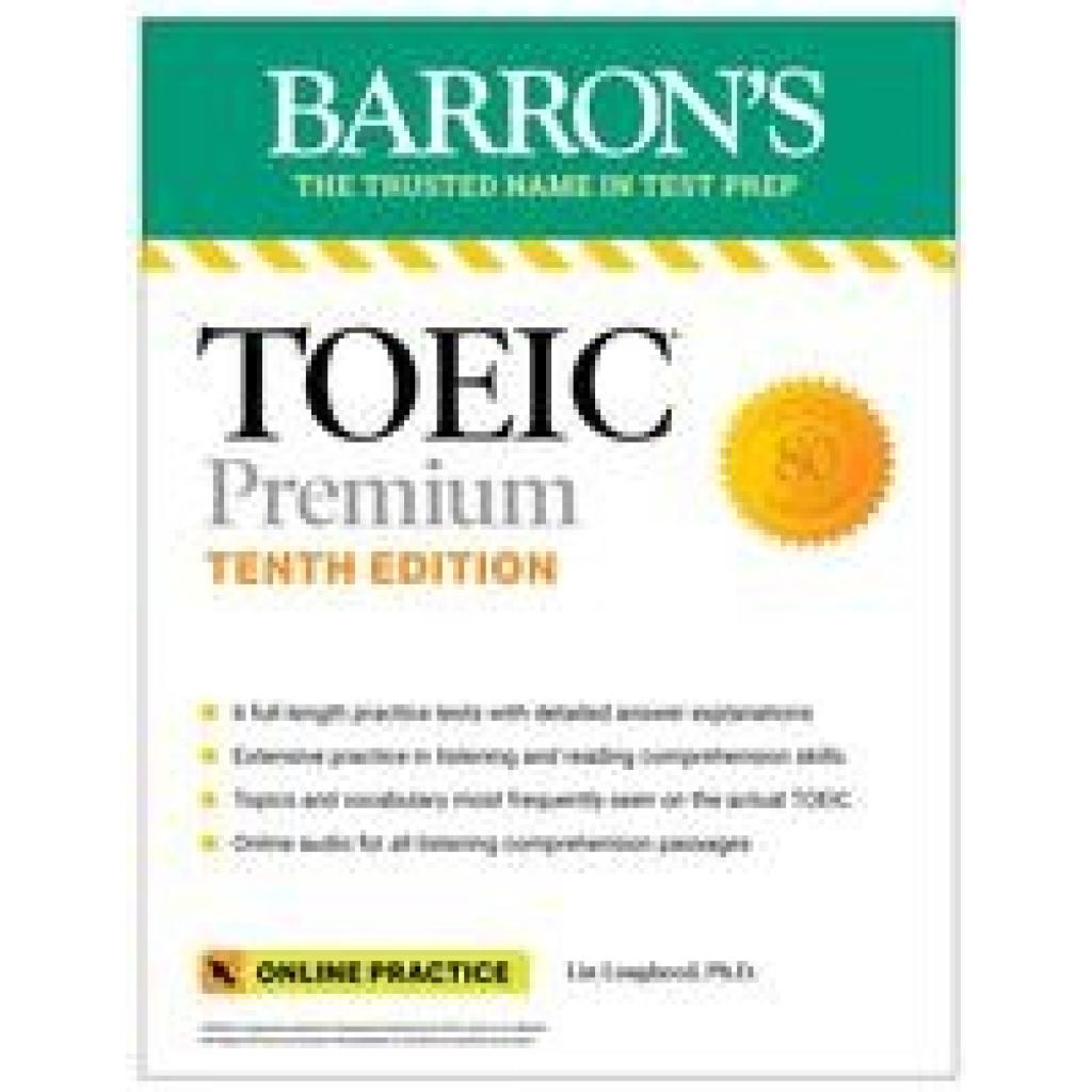 9781506288123 - TOEIC Premium 6 Practice Tests + Online Audio - Lin Lougheed Kartoniert (TB)