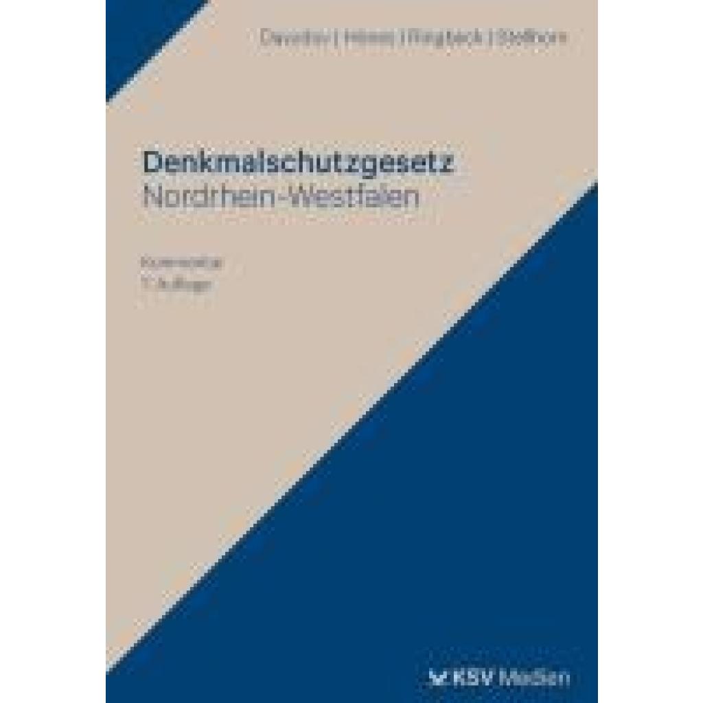 9783829319003 - Davydov Dimitrij Denkmalschutzgesetz Nordrhein-Westfalen