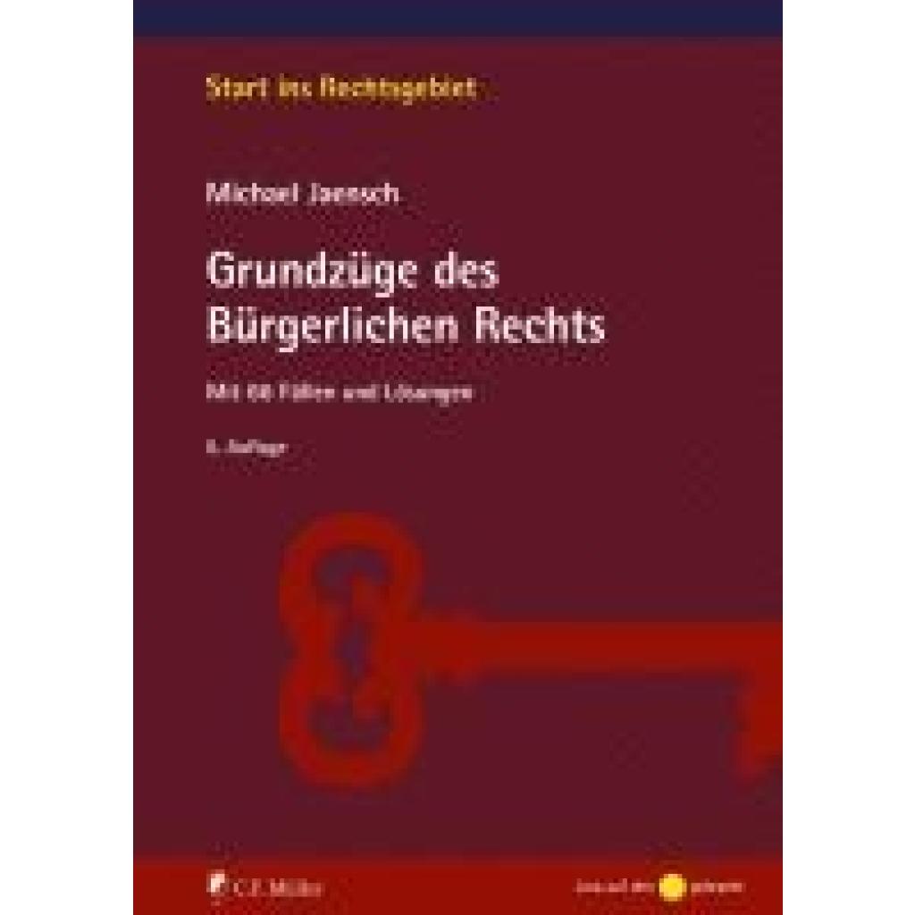 9783811490666 - Grundzüge des Bürgerlichen Rechts - Michael Jaensch Kartoniert (TB)