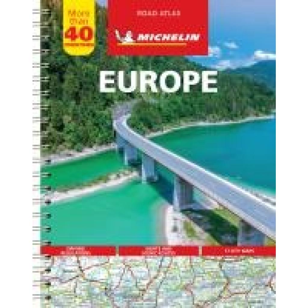 Europe - Tourist and Motoring Atlas (A4-Spiral)