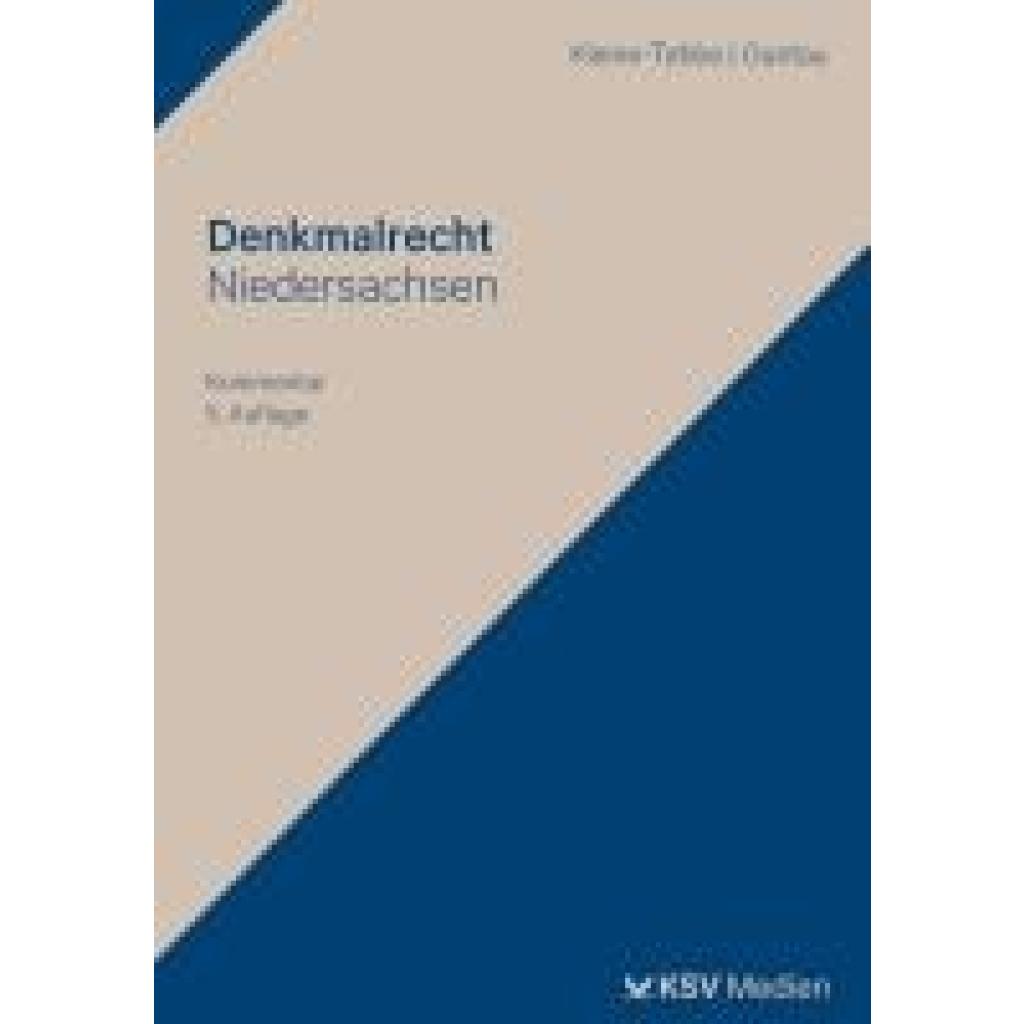 9783829318990 - Kleine-Tebbe Andreas Denkmalrecht Niedersachsen 9783829318990 - Kleine-Tebbe Andreas Denkmalrecht Niedersachsen
