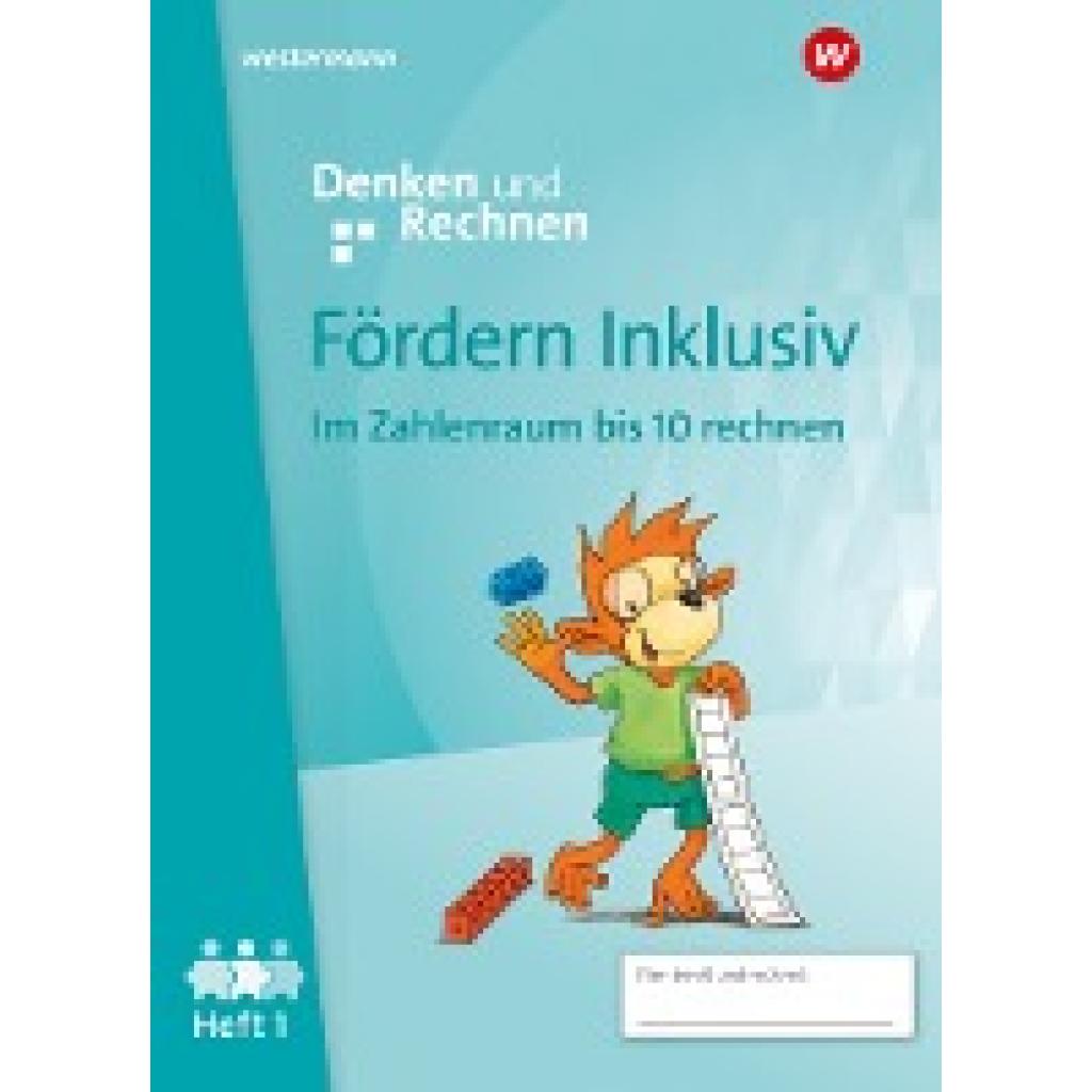 9783141057010 - Fördern Inklusiv Heft 1 Zahlenraum bis 10 Denken und Rechnen
