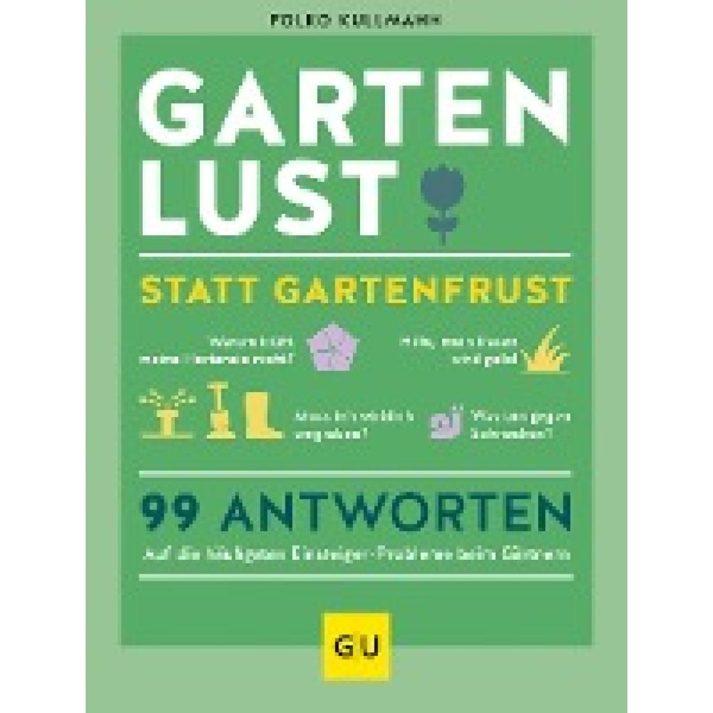 9783833889660 - Gartenlust statt Gartenfrust - Folko Kullmann Gebunden