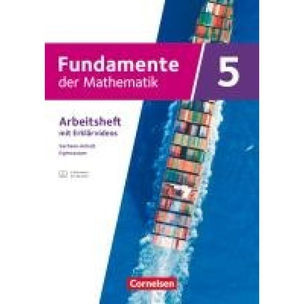 9783060002511 - Fundamente der Mathematik 5 Schuljahr - Ausgabe Sachsen-Anhalt ab 2024 - Arbeitsheft zum Schulbuch mit Erklärfilmen
