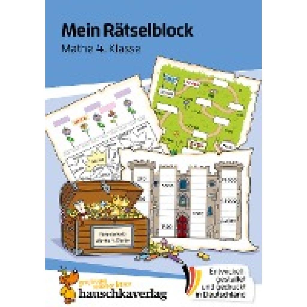 9783881006941 - Mein Rätselblock Mathe 4 Klasse - Carola Materna Kartoniert (TB)
