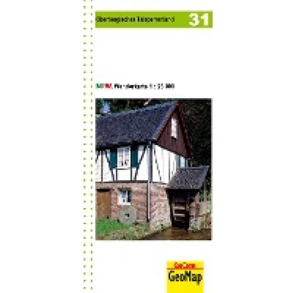 9783936184662 - Geo Map   Oberbergisches Talsperrenland Blatt 31 topographische Wanderkarte NRW - Geobasisdaten Land NRW Karte (im Sinne von Landkarte)