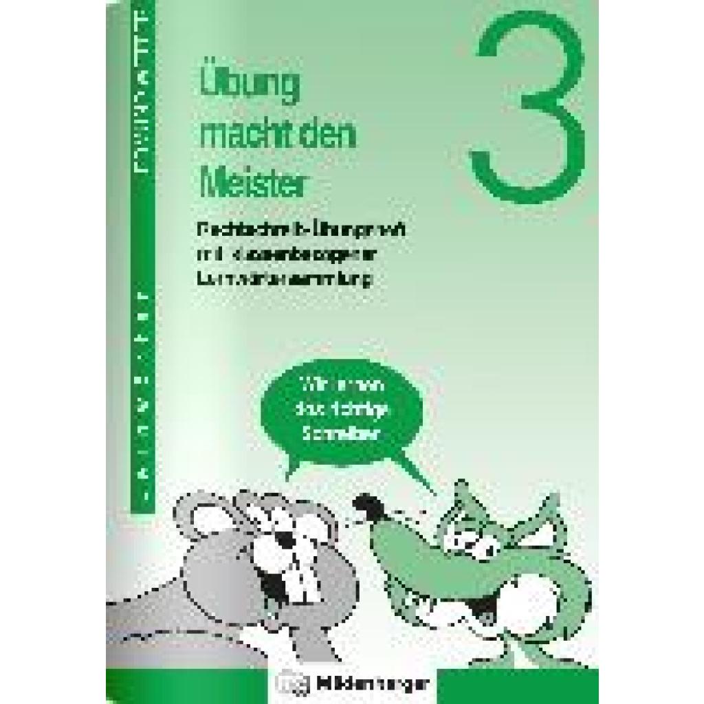 Wetter, Edmund: Übung macht den Meister. Rechtschreib-Übungsheft 3. Druckschrift. RSR