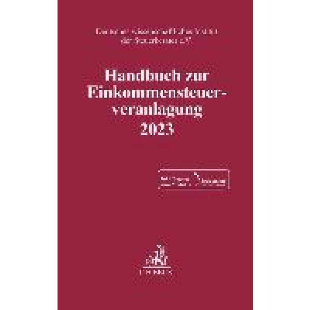 9783406813290 - Handbuch zur Einkommensteuerveranlagung 2023