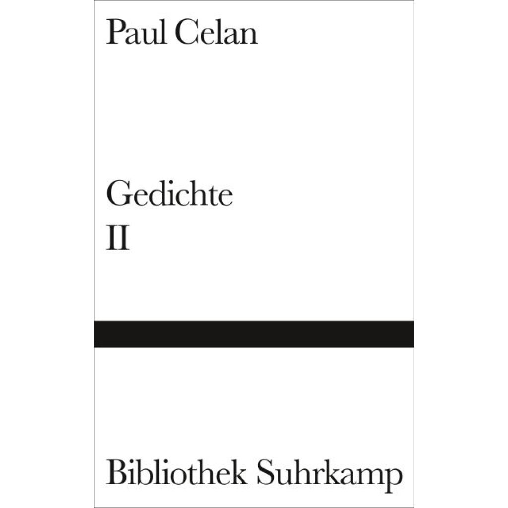 9783518014134 - Gedichte in zwei BändenBd2 - Paul Celan Gebunden