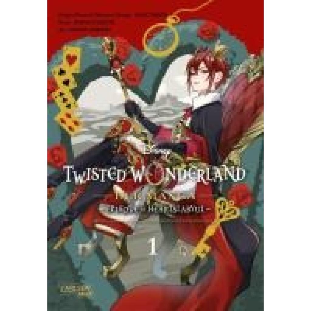 9783551749925 - Twisted Wonderland Bd1 - Yana Toboso Sumire Kowono Wakana Hazuki Walt Disney Gebunden
