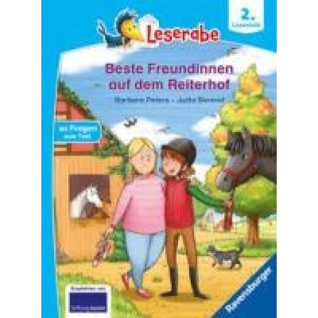9783473462056 - Leserabe - 2 Lesestufe   Beste Freundinnen auf dem Reiterhof - lesen lernen mit dem Leserabe - Erstlesebuch - Kinderbuch ab 7 Jahren - lesen üben 2 Klasse (Leserabe 2 Klasse) - Barbara Peters Gebunden