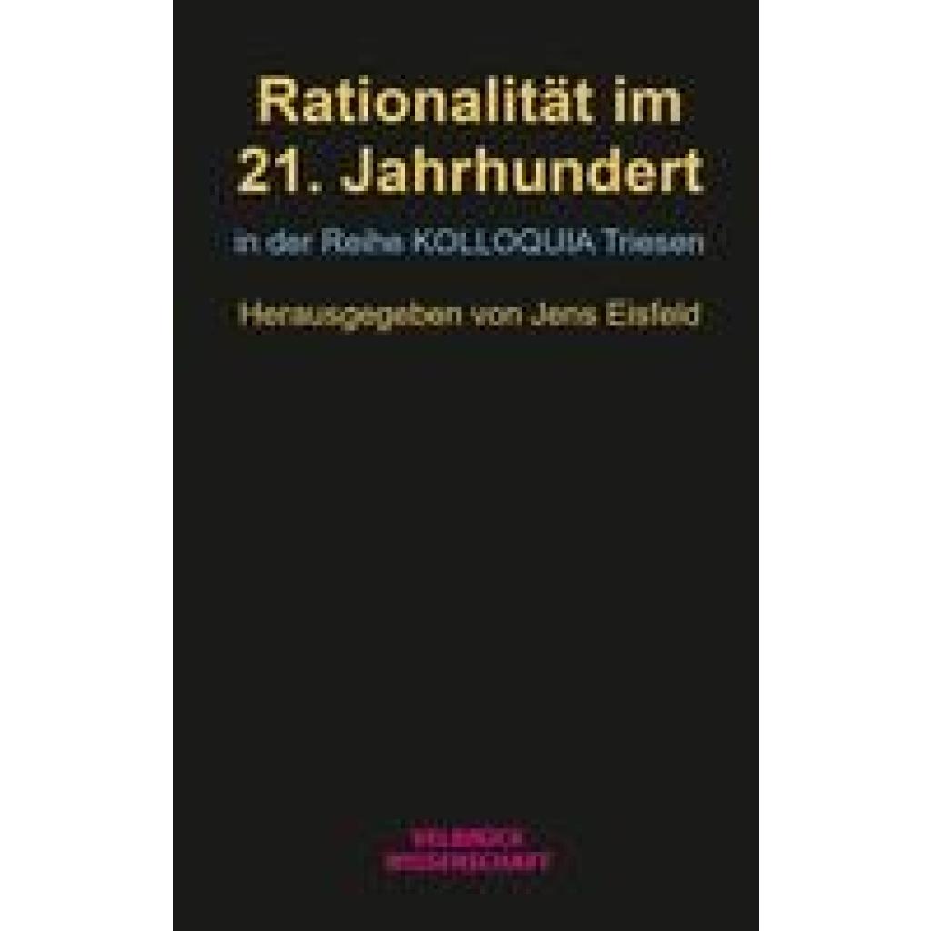 9783958323339 - Rationalität im 21 Jahrhundert Taschenbuch