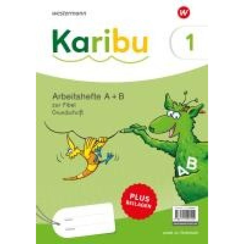 9783141292442 - Karibu Paket Arbeitshefte 1 (A+B) Grundschrift  plus Beilagen zur Fibel Verbrauch