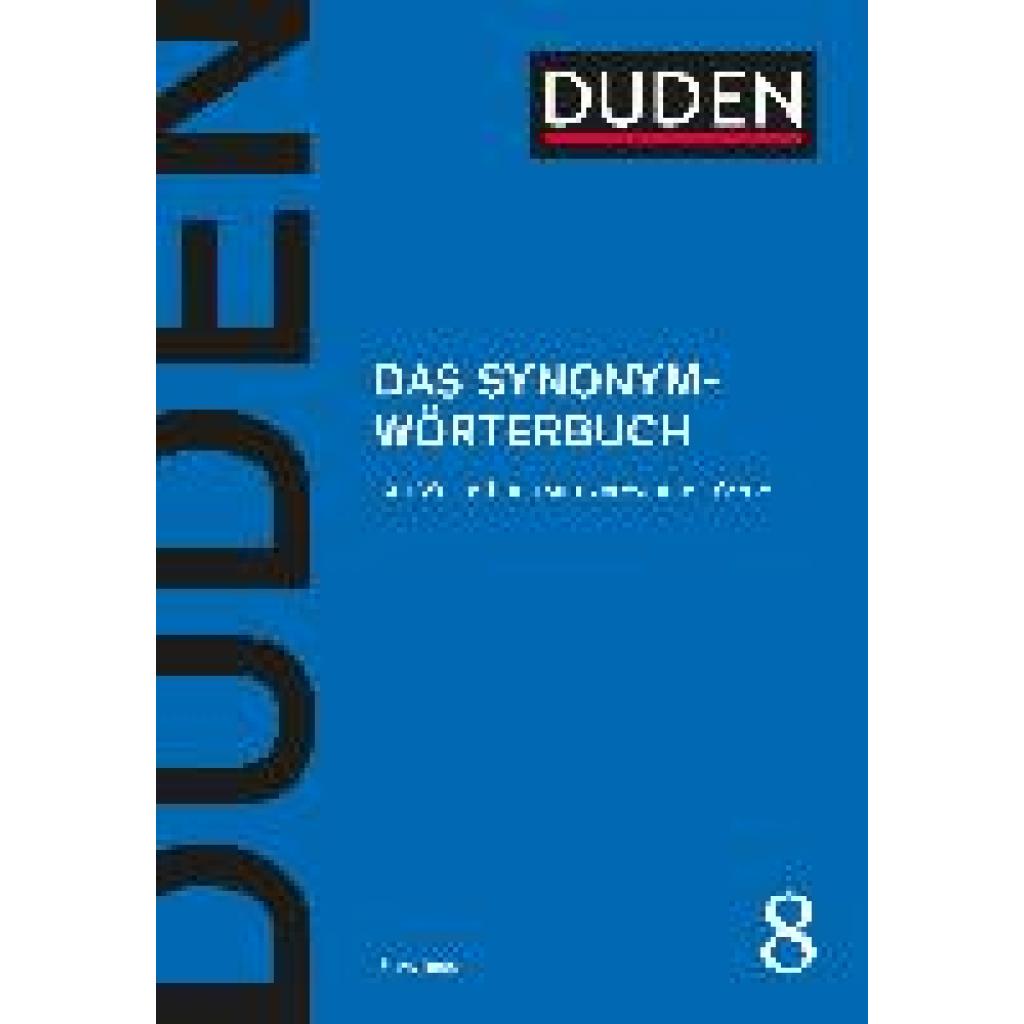 9783411040889 - Duden - Das Synonymwörterbuch Gebunden