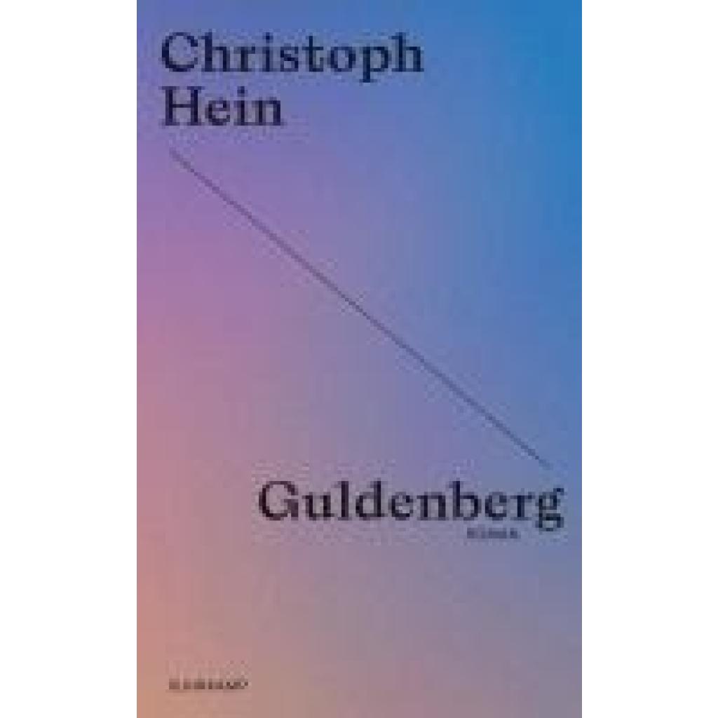 9783518473962 - Guldenberg - Christoph Hein Taschenbuch