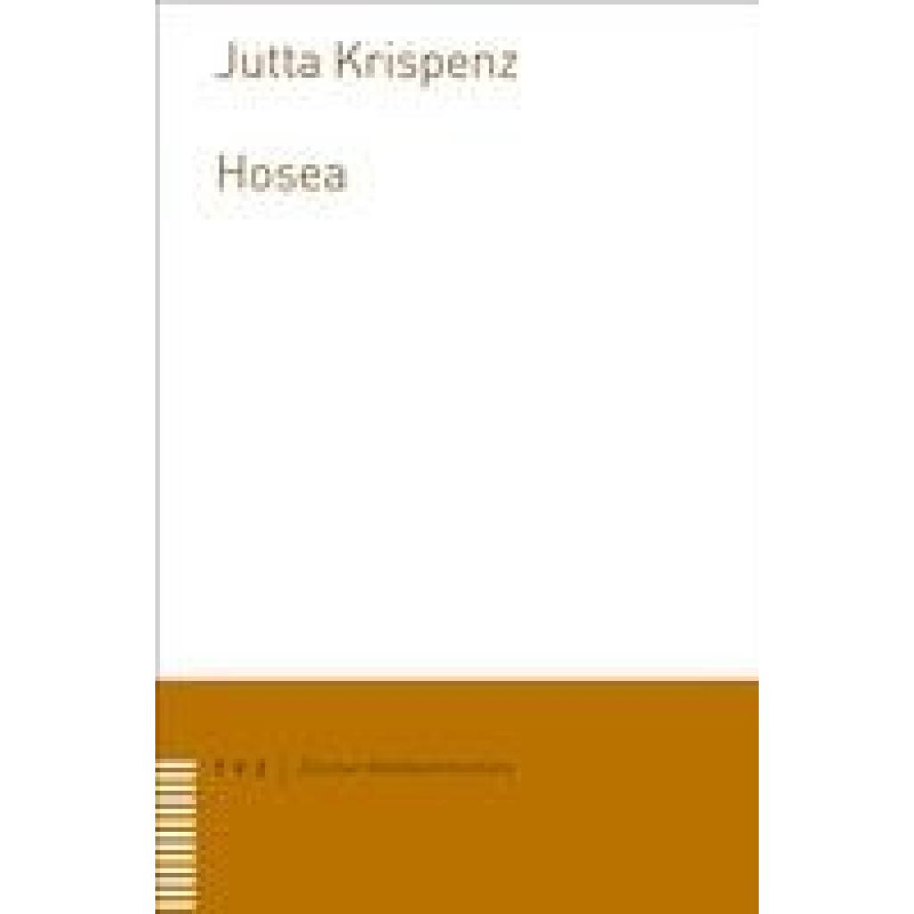 9783290185794 - Hosea - Jutta Krispenz Kartoniert (TB)