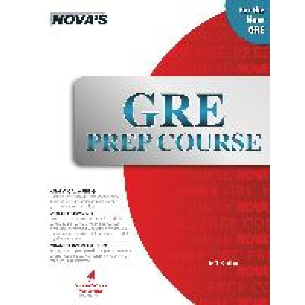 Kolby, Jeff: GRE Prep Course