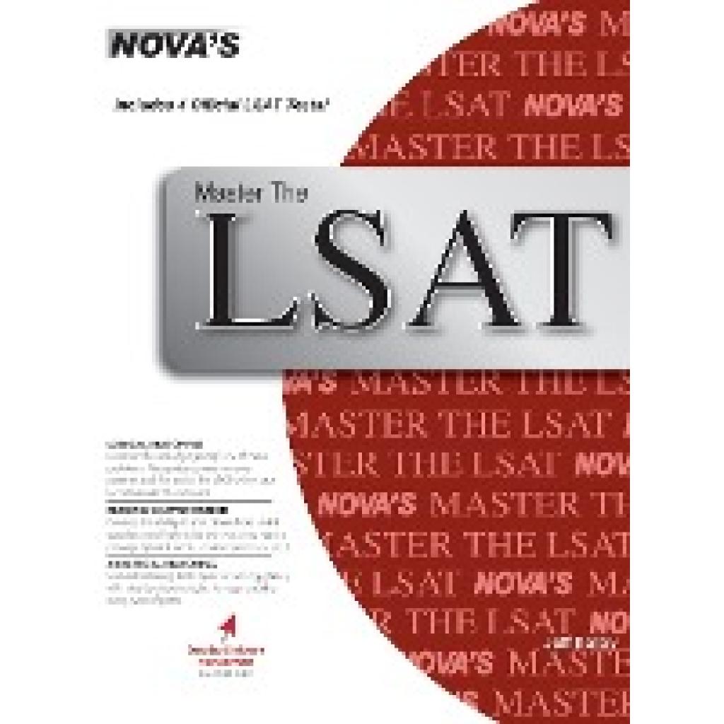 Kolby, Jeff: Master The LSAT: Includes 4 Official LSATs!