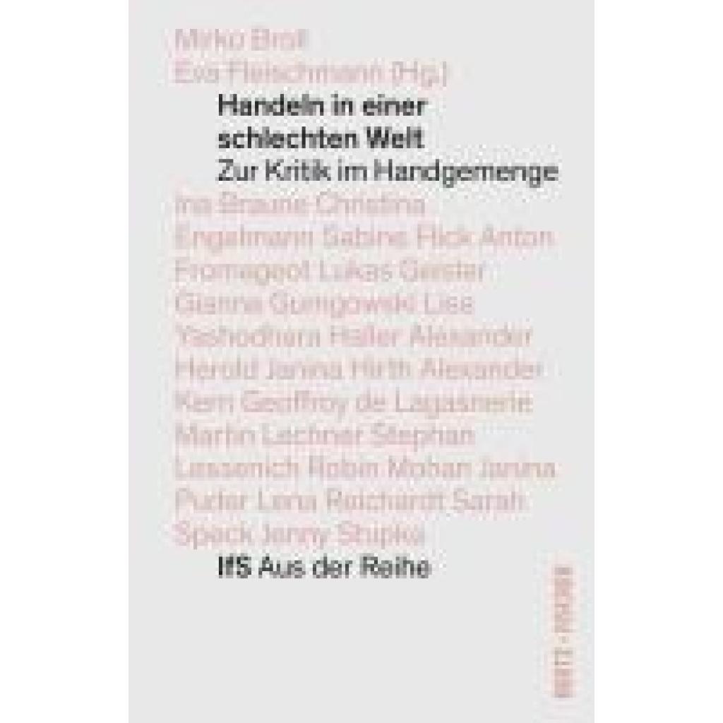 9783865058539 - Handeln in einer schlechten Welt