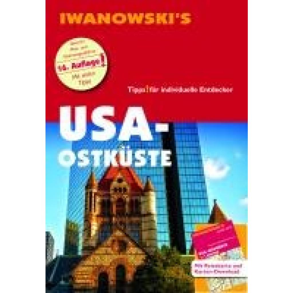 9783861972570 - USA Ostküste - Reiseführer von Iwanowski m 1 Karte - Margit Brinke Peter Kränzle Gebunden