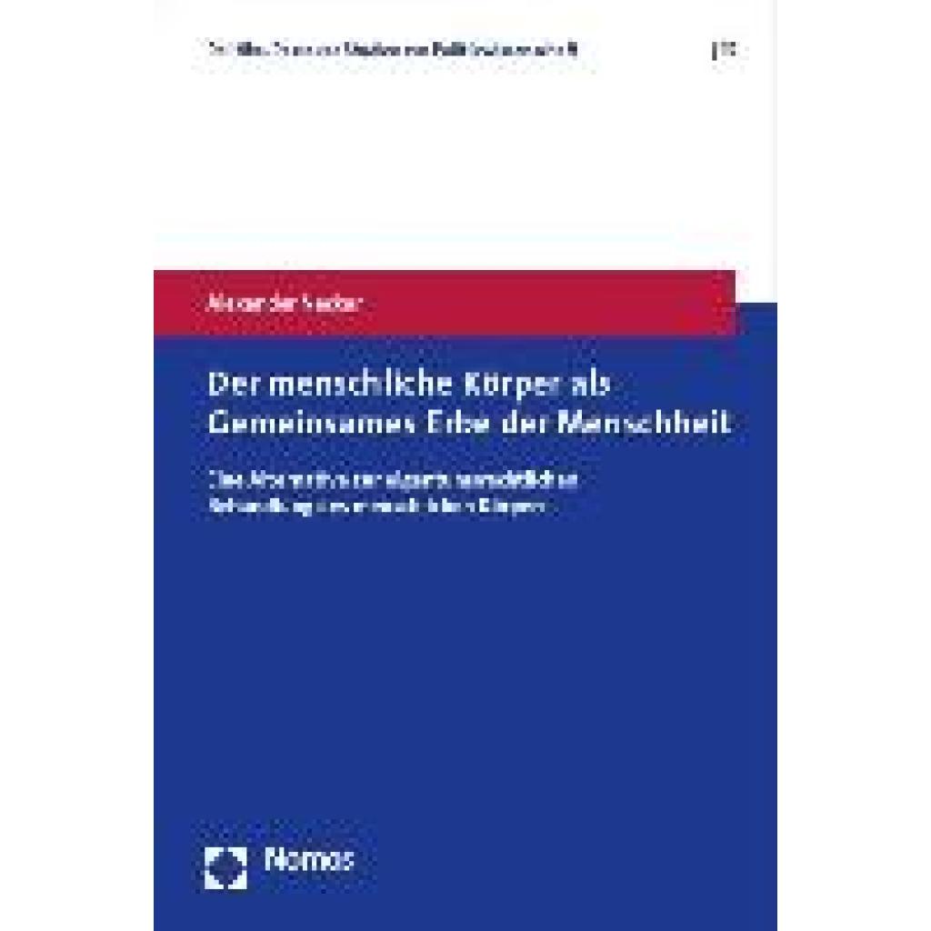 9783756007424 - Necker Alexander Der menschliche Körper als Gemeinsames Erbe der Menschheit