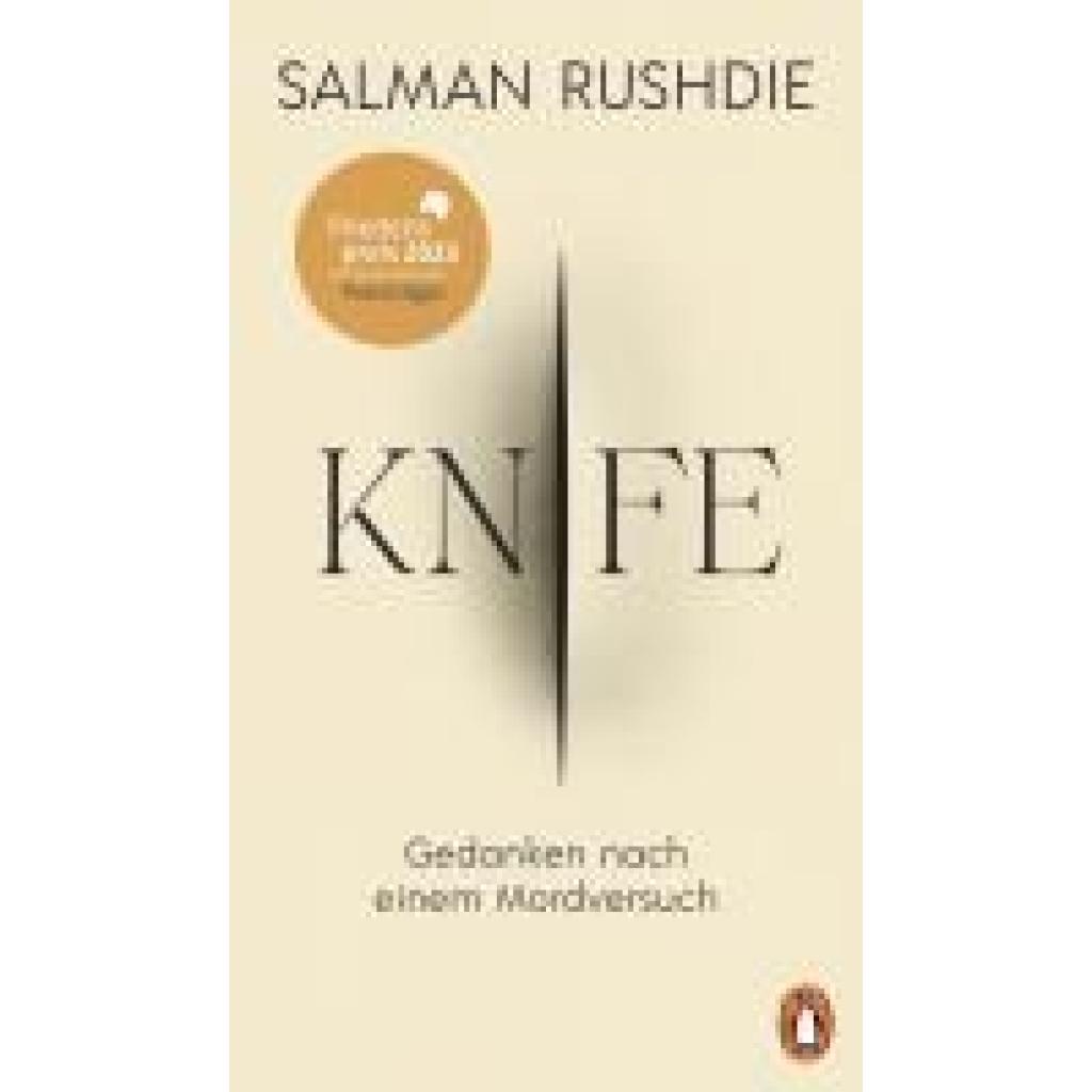 9783328603276 - Knife - Gedanken nach einem Mordversuch - Salman Rushdie Gebunden