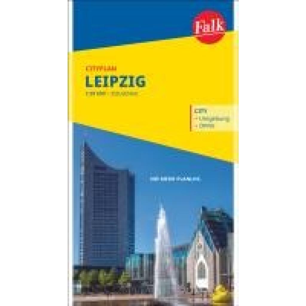 Falk Cityplan Leipzig 1:20.000