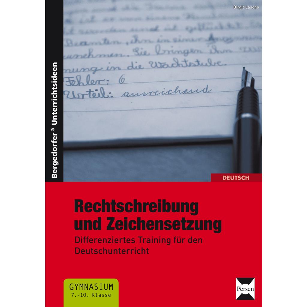 9783403233800 - Bergedorfer® Unterrichtsideen   Rechtschreibung und Zeichensetzung - Birgit Lascho Geheftet