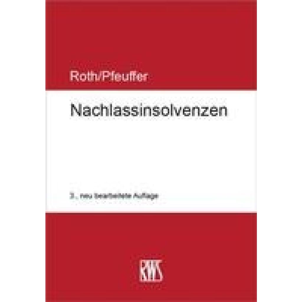 9783814510279 - Roth Jan Nachlassinsolvenzen