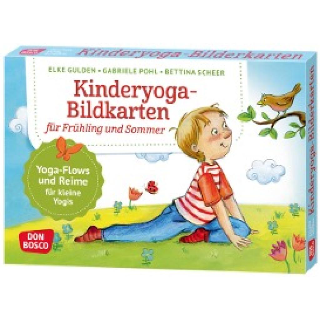 4260179517082 - Kinderyoga-Bildkarten für Frühling und Sommer - Elke Gulden Bettina Scheer Gabriele Pohl Box