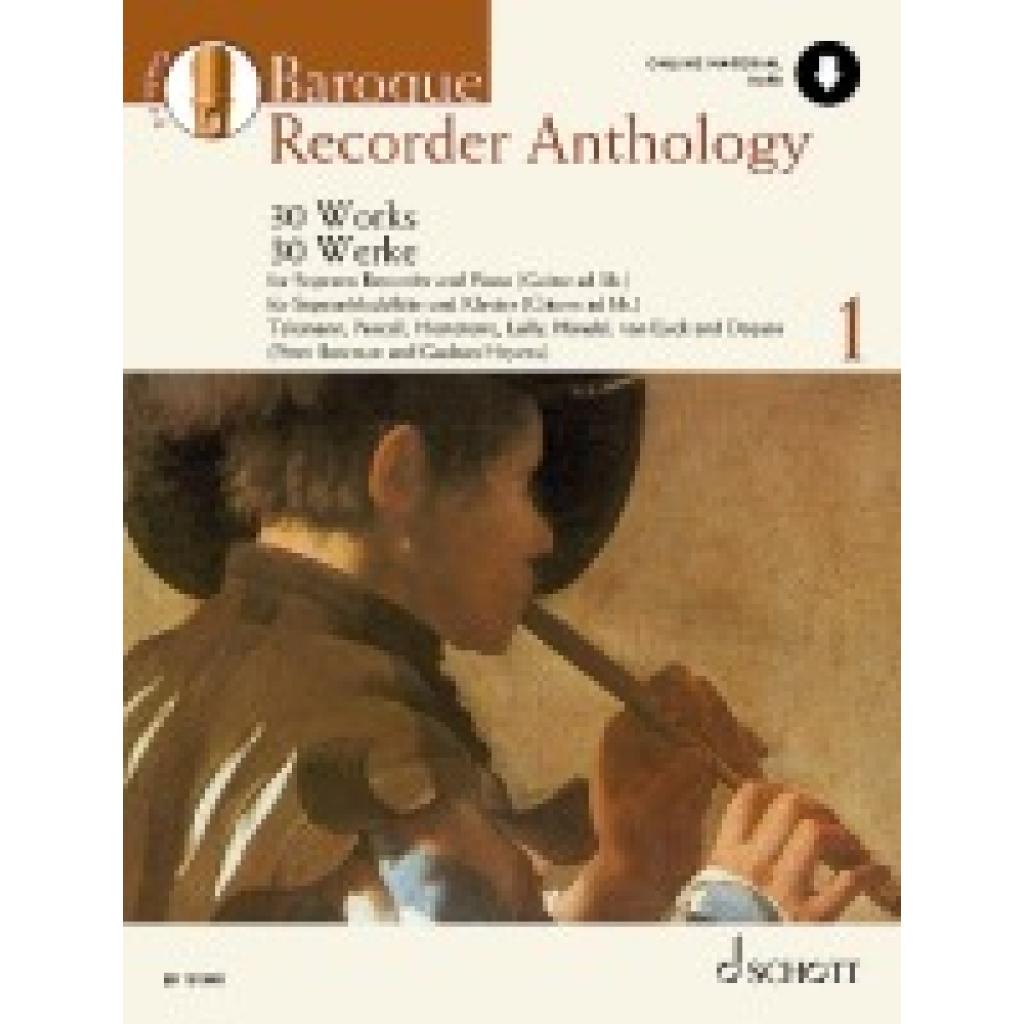 9781847615398 - Schott Anthology Series   Band 1   Barockstücke für Sopranblockflöte Geheftet