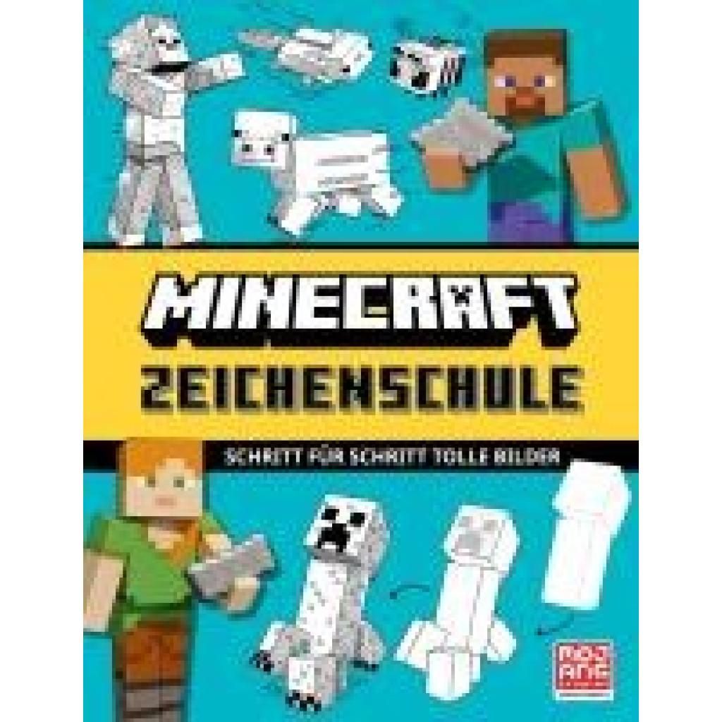9783505151576 - Minecraft - Schritt für Schritt   Minecraft Zeichenschule Schritt für Schritt tolle Bilder - Mojang AB Kartoniert (TB)