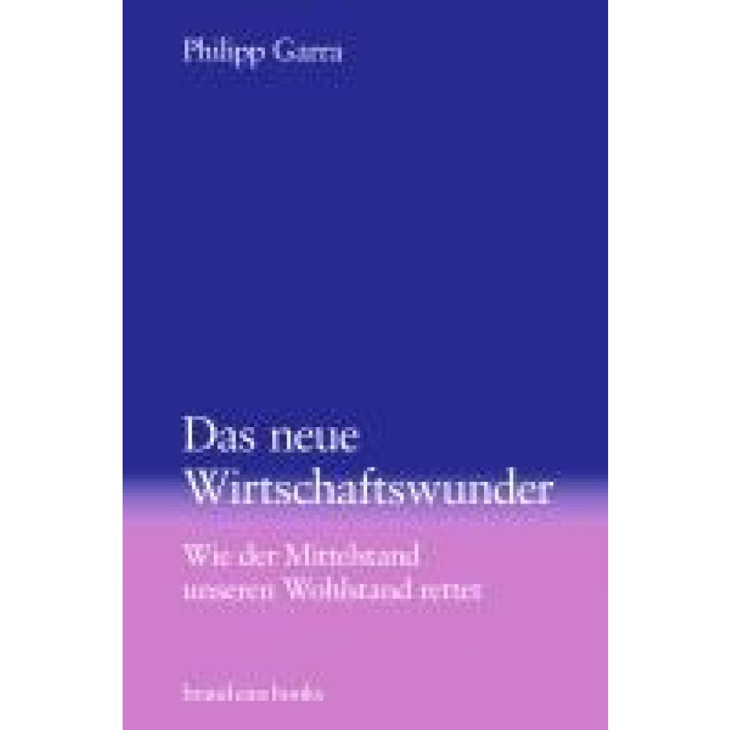 9783989280205 - Das neue Wirtschaftswunder - Philipp Garra Gebunden