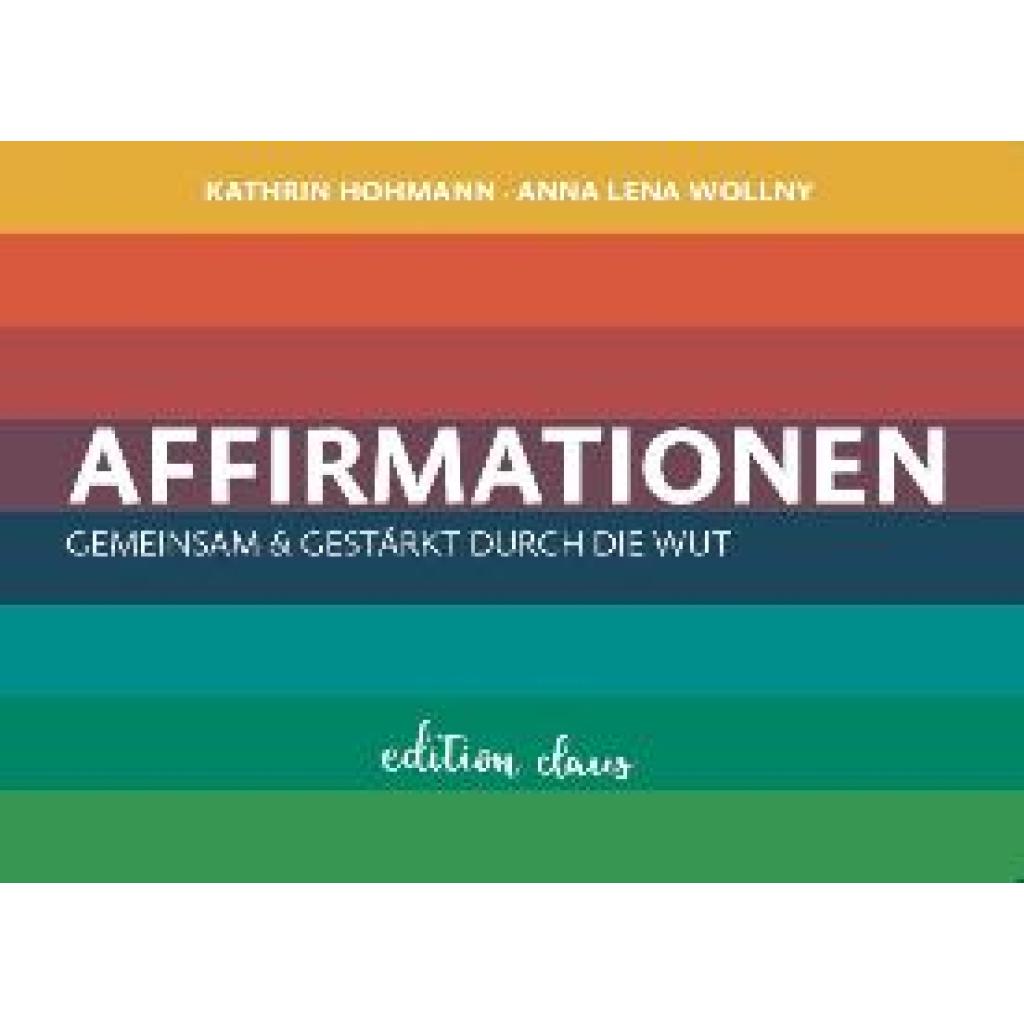 Hohmann, Kathrin: Affirmationen-Kartenset